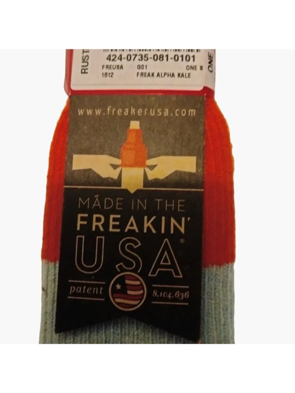 Freaker Bottle Insulator Alpha Kale USA Freak Weightlifter